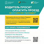 Если водитель автобуса просит наличку или перевод