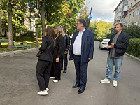 Плановый обход территории провели в микрорайоне Ивановском