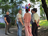 Ход капремонта проверили в Климовске Ход капремонта проверили в Климовске