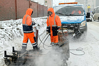 Ямы на дорогах Подольска образовались от температурных скачков