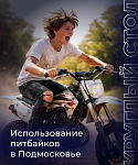 "Единая Россия" предлагает ограничить бесконтрольную езду несовершеннолетних на питбайках в Подмосковье