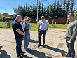 Обход деревни Жарково провел первый заместитель главы Подольска Владимир Кравцов 