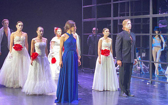 После спектакля - общение с труппой