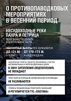 Профильные службы Подольска отчитались оо готовности к половодью