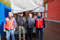 Доставка гуманитарного груза в рамках проекта «Подольск-пЕРедовой»