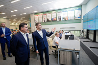 Губернатор проверил работу центра управления ЖКХ на базе ЦУРа 