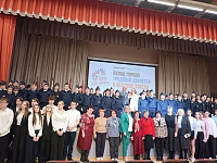 Конференция «Вклад города трудовой доблести в Великую Победу» прошла в гимназии имени Подольских курсантов