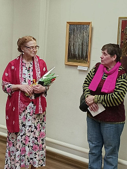 В Подольском выставочном зале открылась выставка «У Святого родника» Светланы Колесник 