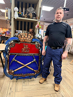 Уникальный герб Подольска создан на заводе СПКБ