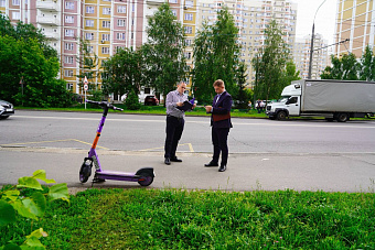 Брошенные электросамокаты в Подольске эвакуируют на штрафстоянку