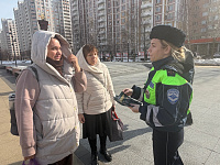 Профилактическую акцию «Защитный барьер» провели в Подольске полицейские