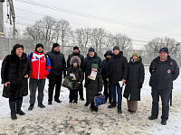 На платформе Кутузовская пассажирам напомнили о правилах безопасности