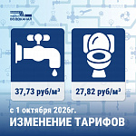 Тарифы на воду и канализацию повысятся с 1 октября в Подольске