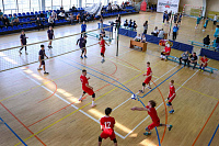 В «Спорт-Сервисе» состоялись игры 1/8 финала Подольской школьной лиги по волейболу