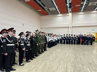 Среди кадетских классов Подольска провели соревнования