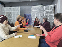 Занятие по нейрогимнастике провели в клубе "Активное долголетие"