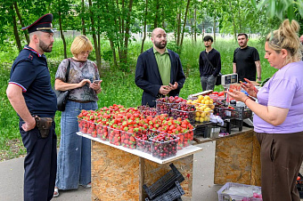 В Подольске в очередной раз пресекли незаконную торговлю у станции МЦД Силикатная