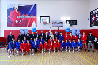 Школа имени Монетова присоединилась ко Всероссийскому проекту «Самбо в школу»