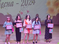 В Подольске пять участниц боролись за звание «Мисс юная весна-2024»